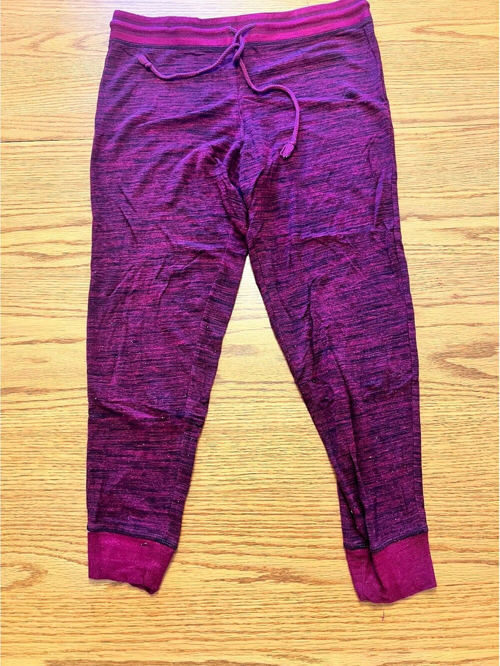 Felina Purple Rayon Spandex Lounge Pants Medium